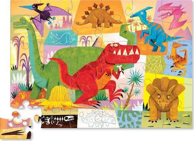 Kinderpuzzle Dinosaur für 3++ Jahre 36pcs Crocodile Creek