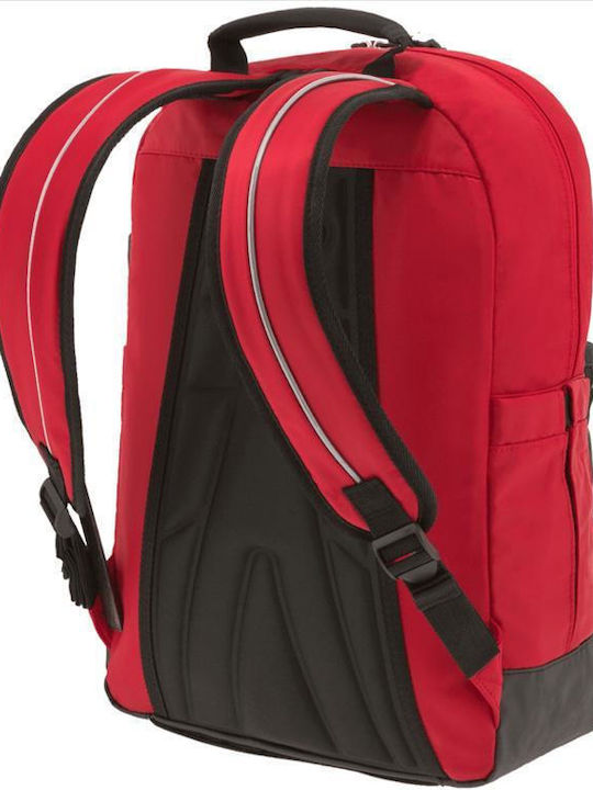 Polo Reflective School Bag Backpack Junior High-High School in Red color