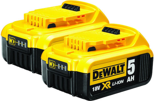 DEWALT DCM849P2 Rotationspolierer Polierer Bürstenlos 20V 2x5Ah mit Drehzahlregelung