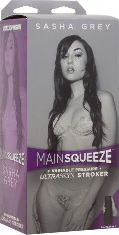 Doc Johnson Main Squeeze Sasha Grey Pussy Masturbator Vagina