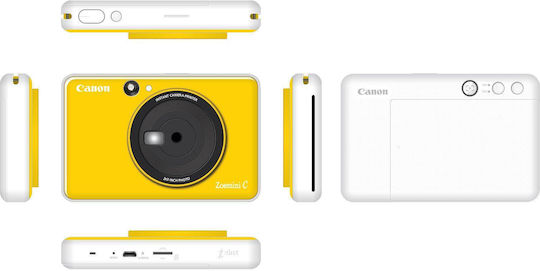 Canon Instant Camera Zoemini C Bumble Bee Yellow