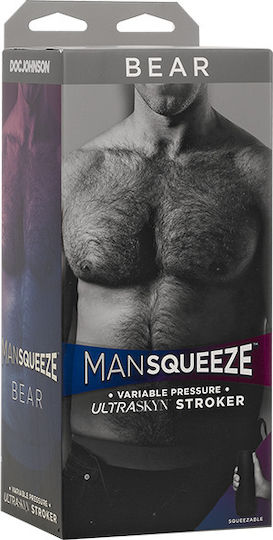 Doc Johnson Man Squeeze Bear Ass Masturbator Butt 5110-03-BX