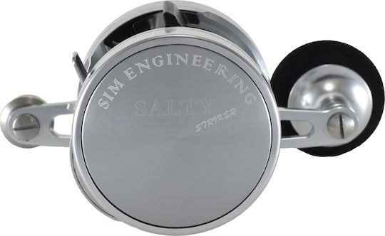 Sim Engineering Salty Striker Right Fishing Reel for Slow Jigging and Tai Rubber