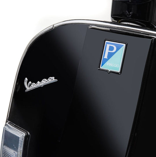 Vespa Kids Electric Motorcycle Licensed 6 Volt Black