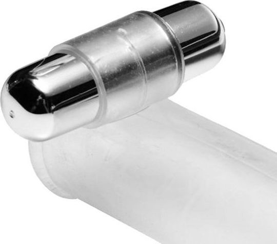 XR Clear Sensations Penis Extender Vibro Προέκταση Πέους Διάφανη 17cm