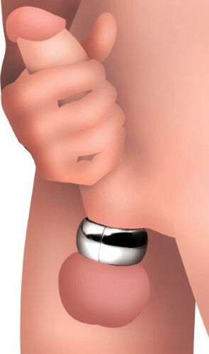XR Master Series Magnet Master Xl Magnetic Ball Stretcher Пръстен Тестис Сив