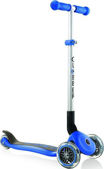 Globber Kids Scooter Foldable Primo 3-Wheel for 3+ Years Blue