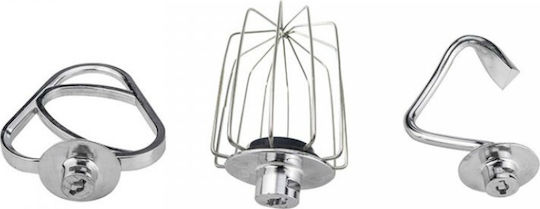 Royalty Line RL-PKM2100BG Stand Mixer 2100W with Stainless Mixing Bowl 7.5lt Silver