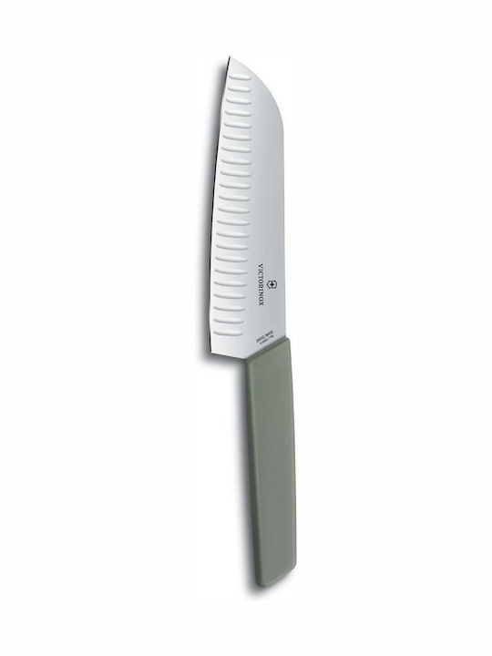 Victorinox Swiss Modern Knife Santoku from Stainless Steel 17cm