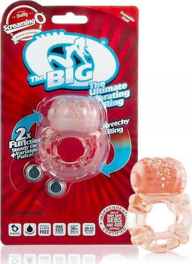 Screaming O The Big O Vibrating Cock Ring Cock Portocaliu