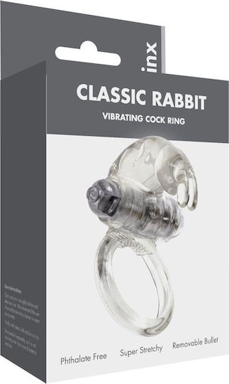 Seven Creations Classic Rabbit Cock Ring Cock Ring Cock Transparent
