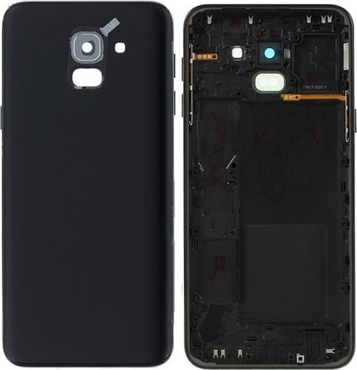 Capac Baterie Negru pentru Galaxy J6