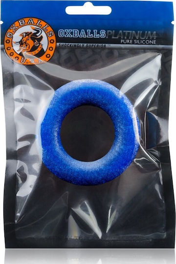 Oxballs Cock-T Cockring Δαχτυλίδι Πέους Μεταλλικό Μπλε AJ-1003-BLB