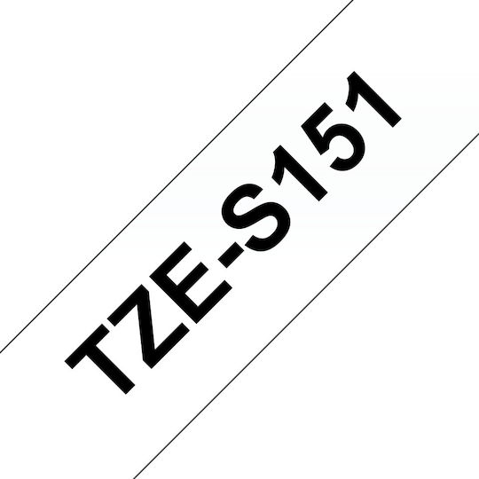 Brother Bandă Pentru Etichetări 8m x 24mm În Culoare Transparentă Compatibilă Cu Brother TZe/TZ Brother M