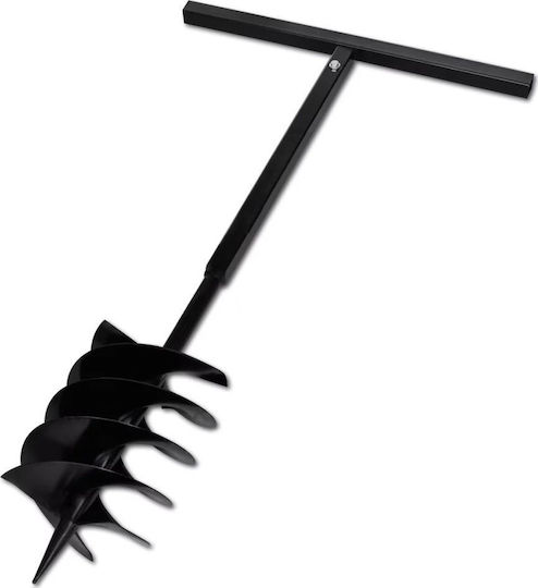 vidaXL Hand Drill with Handle 200mm and Extension Tube 13m Steel 270537