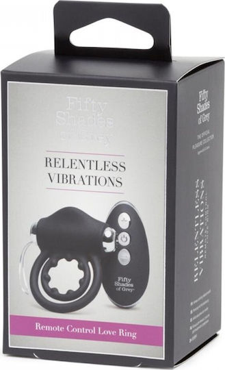 Fifty Shades of Grey Relentless Vibrations Remote Love Black