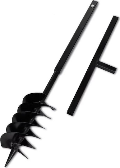 vidaXL Burghiu De Mână Cu Mâner De 150 Mm Și Tub De Extensie Din Oțel De 9 M 270528