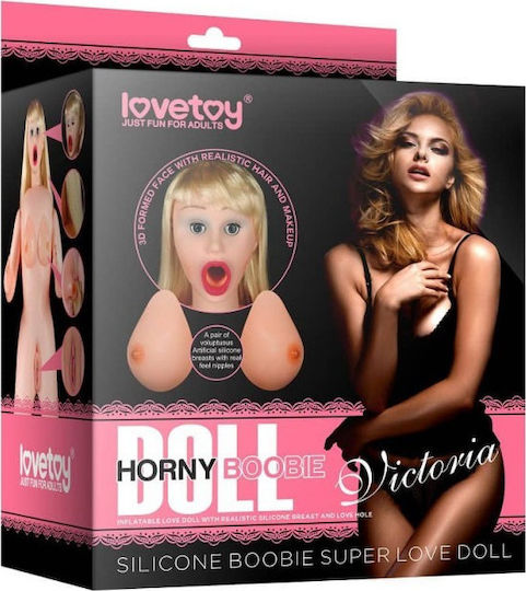Lovetoy Păpușă De Dragoste Super Love Din Silicon Fundul / Gura / Vagin LV153002