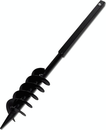 vidaXL Hand Drill with Handle 100mm and Steel Extension Tube 9m