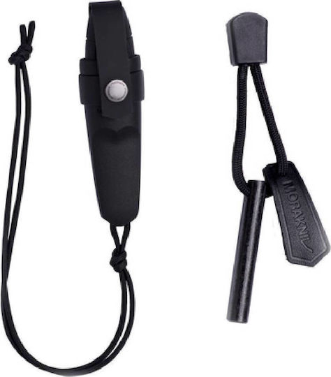 Morakniv Eldris With Fire Kit Cuțit Negru Cu Husă