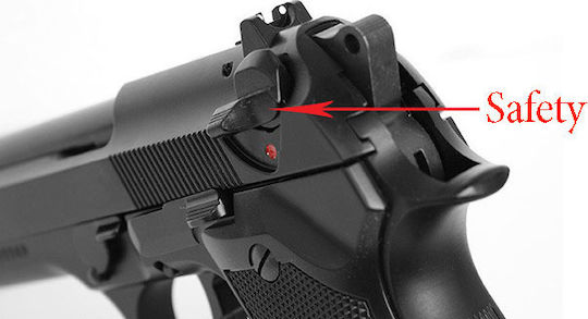 Asg Gas Blowback Air Pistol M9 Gas 6mm