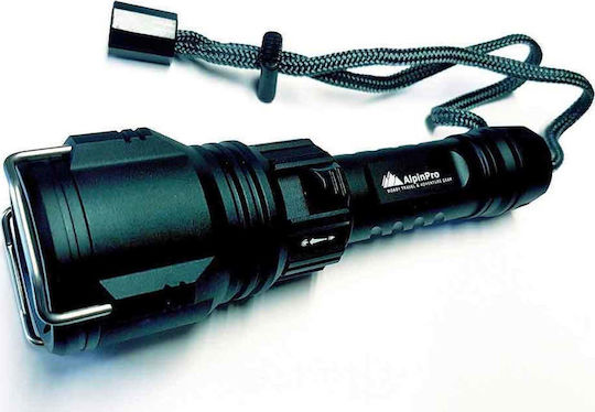 Alpin DV-01R Diving Safety Light Rechargeable LED with Brightness 1000 Lumens for Maximum Depth up to 100 meters