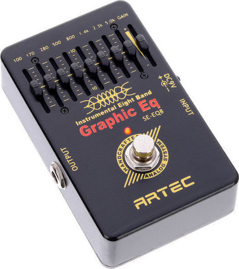 Artec SE-EQ8 Graphic Pedale Equalizer E-Gitarre und E-Bass