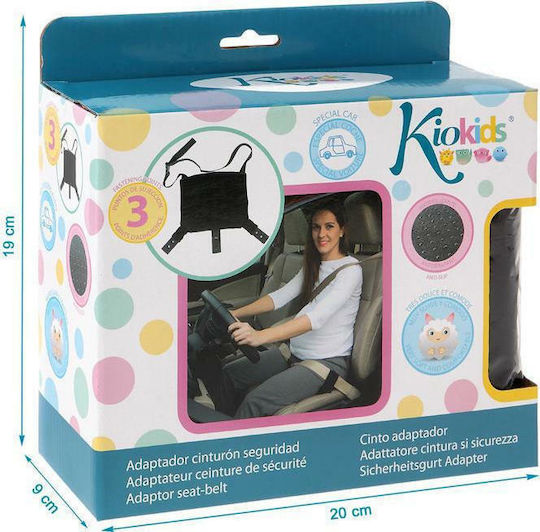 Kiokids Pregnancy Seat Belt Adjuster Black