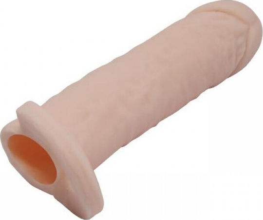 Baile Realistic Penis Sleeve Medium Προέκταση Πέους Flesh 16cm