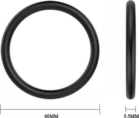 Baile Cock Ring Set 3 Set Cock Rings Schwanz Schwarz 3Stück