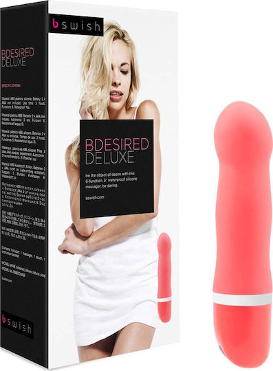 bswish Bdesired Deluxe Classic Vibrator 15cm Coral
