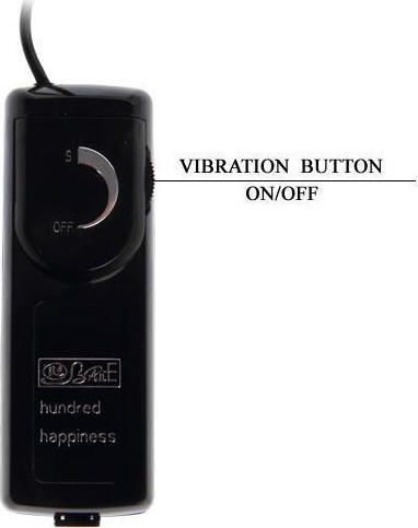 Baile Penis Suction Pump Western Cowboy Penis Pump with Vibration Black