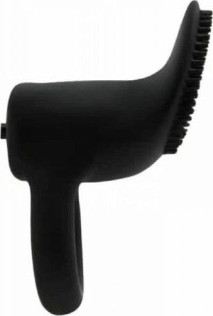 Pretty Love Cobra Silicone Cockring Δονούμενο Δαχτυλίδι Πέους Σιλικόνης Μαύρο