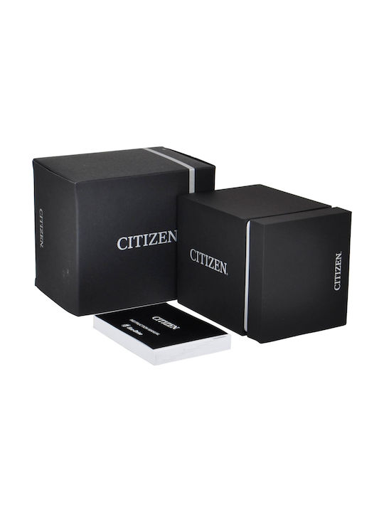 Citizen BASIC Uhr mit Schwarz Lederarmband