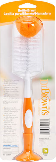 Dr. Brown's Cleaning Brush for Baby Bottles Orange 1pcs