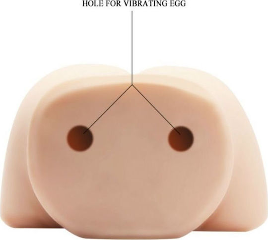 Crazy Bull Realistic Anus Vagina Vibration Posture 4 Мастурбатор Вагина / Задник BM-009175Z-1 1бр