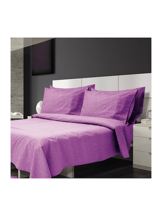 SB Home Sheet Sets Queen 220x240cm. Lucifer Lilac 4pcs