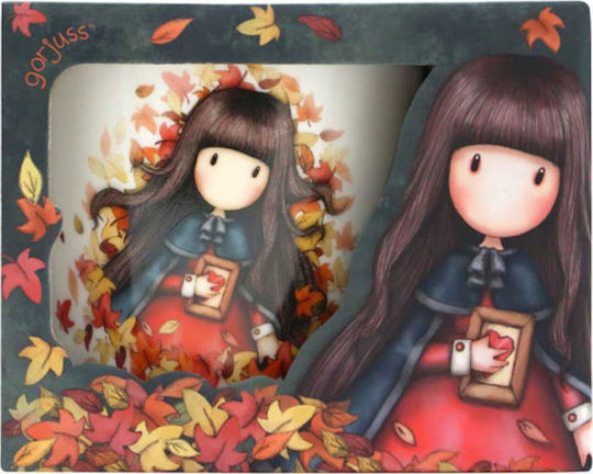 Santoro Gorjuss Autumn Leaves Κούπα Κεραμική Λευκή 330ml Santoro Gorjuss Autumn Leaves Κούπα Κεραμική Λευκή 330ml