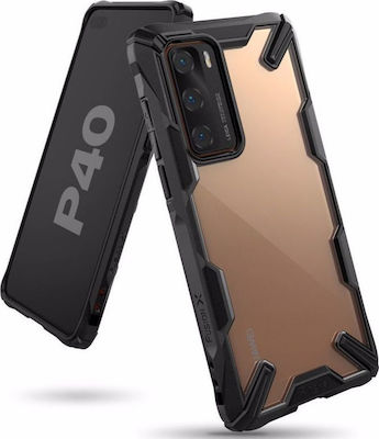 Ringke Fusion-X Synthetic Back Cover Durable Black (Huawei P40)