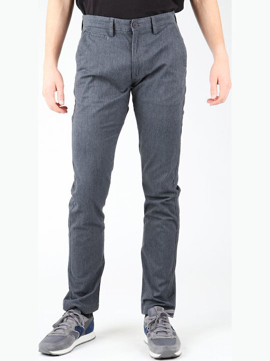 Pantaloni Chino cu Croială Slim Gri