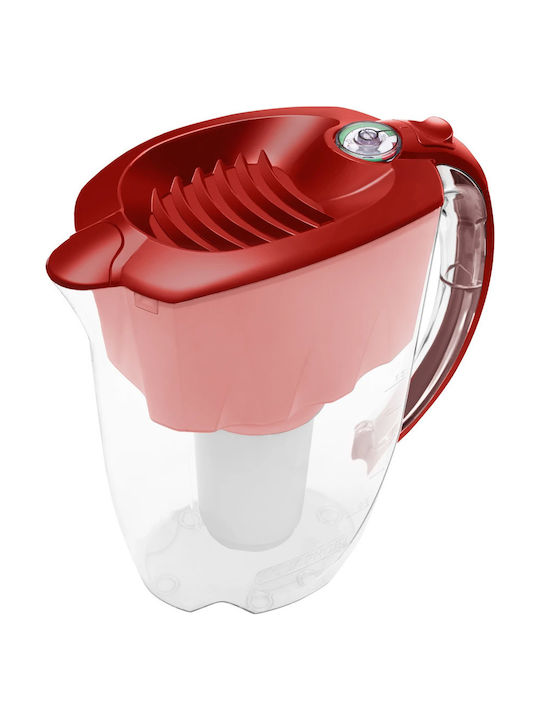 Aquaphor Prestige Plastic Jug Red with Filter 2800ml