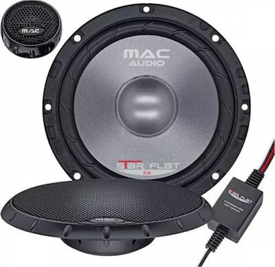 Mac Audio Car Speaker Set MMS 2.16F Separate 6.5" with 60W RMS (2 Way)