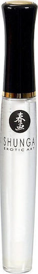 Shunga Divine Oral Pleasure Gloss Stimulant cu Parfum Vin spumant de căpșuni 10ml