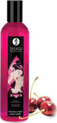 Shunga Bath Duschgel Gel für Frauen mit Duft Kirsche 250ml
