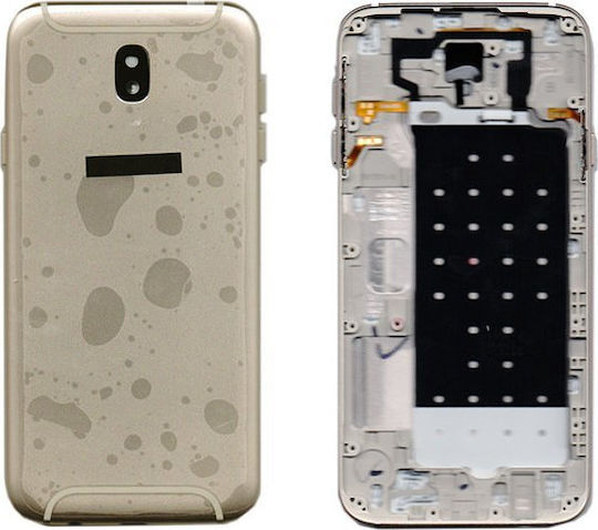Batterieabdeckung Gold für Galaxy J7 2017