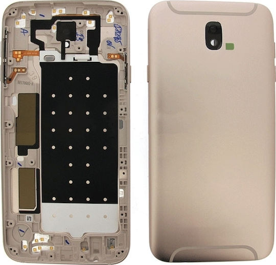 Batterieabdeckung Gold für Galaxy J7 2017