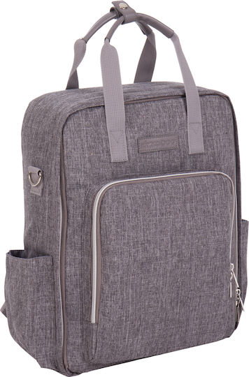 Kikka Boo Shoulder/Hand Diaper Bag Ivy Light Grey