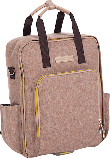 Kikka Boo Shoulder/Hand Diaper Bag Ivy Beige 41cm.