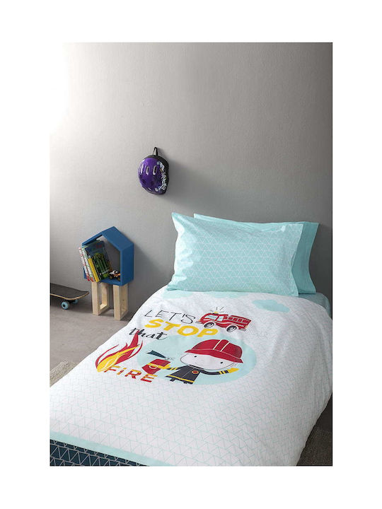 Nima Sheet Set Single Cotton Fireman 170x255cm