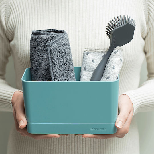 Brabantia 081.1175/89 Plastic Cleaning Brushes with Handle Gray 2pcs